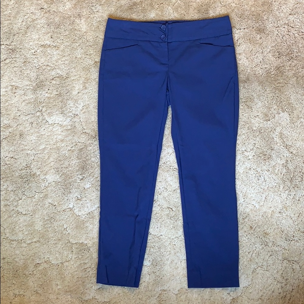 The Limited Blue Ankle Pants Size 6